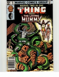 Marvel Two-in-One #95 (1983) The Living Mummy