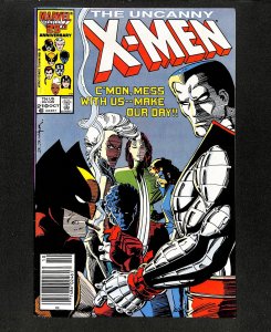 Uncanny X-Men #210 Newsstand Variant