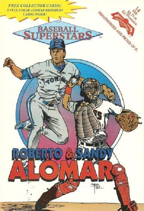 Baseball Superstars Comics #14 (with card) FN ; Revolutionary | Roberto and Sand