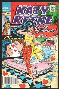 Katy Keene #32 1989-Dell-pin-ups-Fashions-paper dolls-Low print run