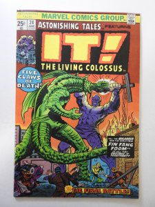 Astonishing Tales #24 (1974) FN- Condition! MVS intact!