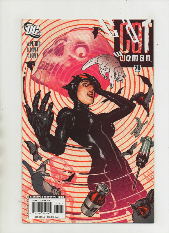 Catwoman #76 - Adam Hughes Cover Batman App - (Grade 9.2) 2008 