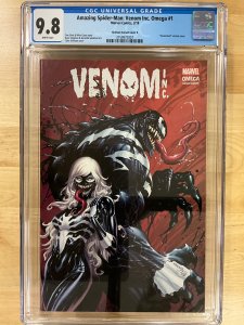 Amazing Spider-Man: Venom Inc. Omega Kirkham Cover B (2018) CGC 9.8