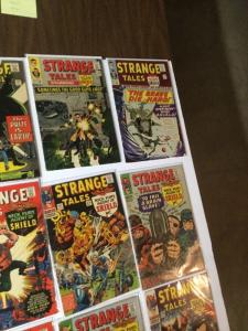 Strange Tales 136 137 138 139 140 141 142 143 144 146 147 148 149 150 151-153 Vg