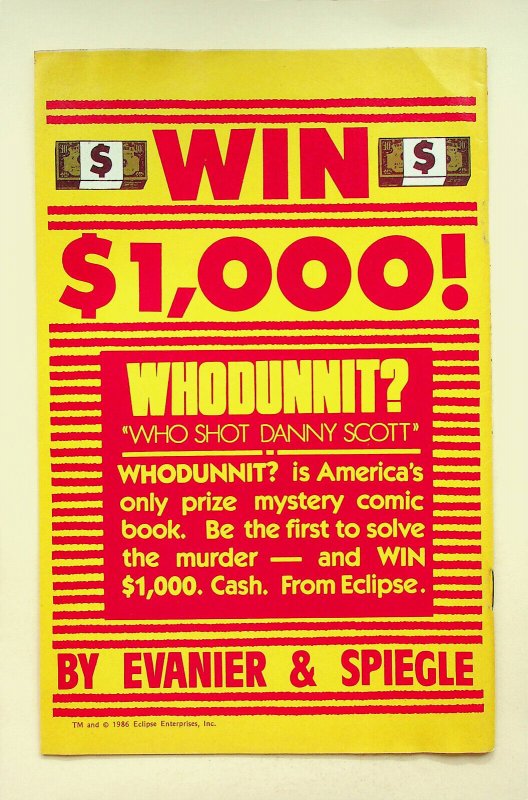 New Wave #1 (Jun 1986, Eclipse) - Good+