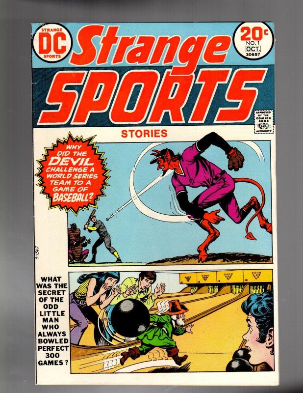 STRANGE SPORTS STORIES 1 VG  Oct. 1973 COMICS BOOK