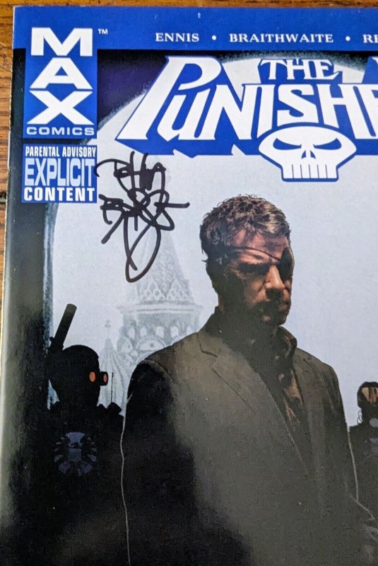 The Punisher #13 (2005) MAX Comics NM Signed By Tim Bradstreet