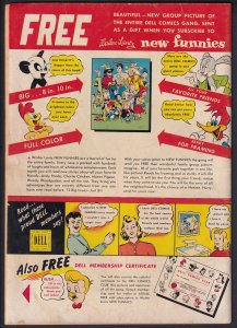 New Funnies 180 (1952) GD/VG Golden Age Dell comic