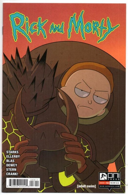 RICK and MORTY #56 A, 1st, VF/NM, Grandpa, Oni Press, from Cartoon 2015 2019