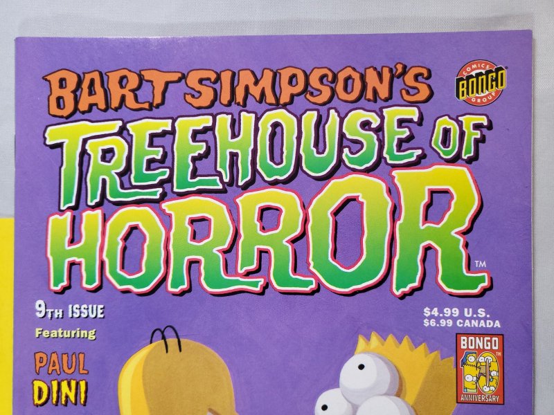 Bart Simpson's Treehouse of Horror #9 2003 Bongo Comics