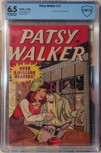 Patsy Walker #17 (1948)  CBCS 6.5 FN+  undergraded  gorgeous book