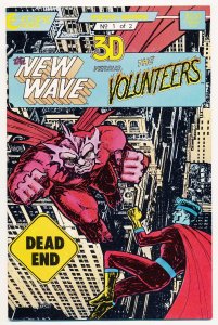 New Wave vs. the Volunteers 3-D (1987) #1-2 NM Complete series