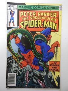 The Spectacular Spider-Man #33 (1979) VG/FN Condition!