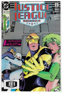 Justice League America #37 Direct Edition (1990)