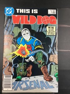 Wild Dog #3 Newsstand Edition (1987) ZS