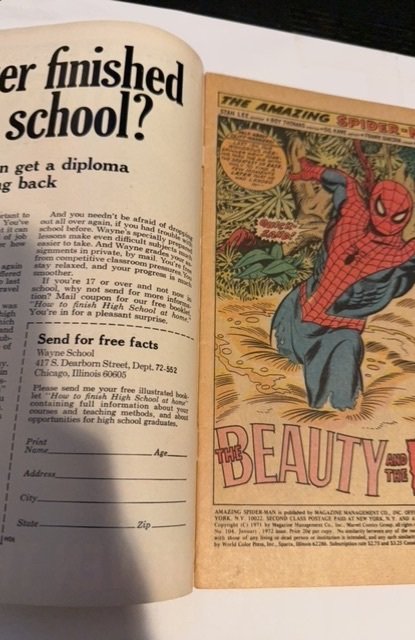 The Amazing Spider-Man #104 (1972)Kraven the Hunter a.. The final hunt?