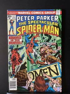 Peter Parker, The Spectacular Spider-man Vol.1 #2 (1976 Marvel) Newsstand