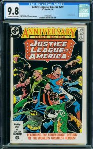 Justice League of America #250 (1986) CGC 9.8 NM/MT
