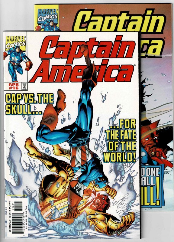 Captain America #16 & #17 (1999) Another Fat Mouse BOGO! BOGO? Read Description