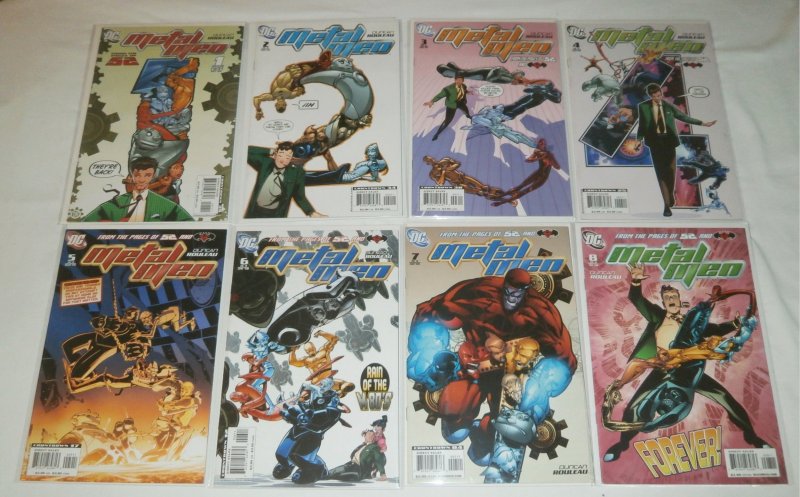 Metal Men (vol. 3, 2007) #1-8 (complete set) Rouleau, Superman/Batman spin-off