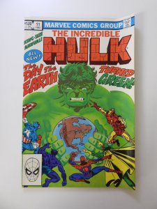 The Incredible Hulk Annual #11 (1982) FN- condition