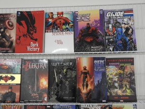 Huge Lot of 45 TPBs and Graphic Novels W/ Batman, Avengers, +More! Avg. FN+