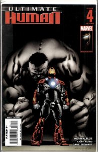 Ultimate Human #4 (2008) Ultimate Iron Man