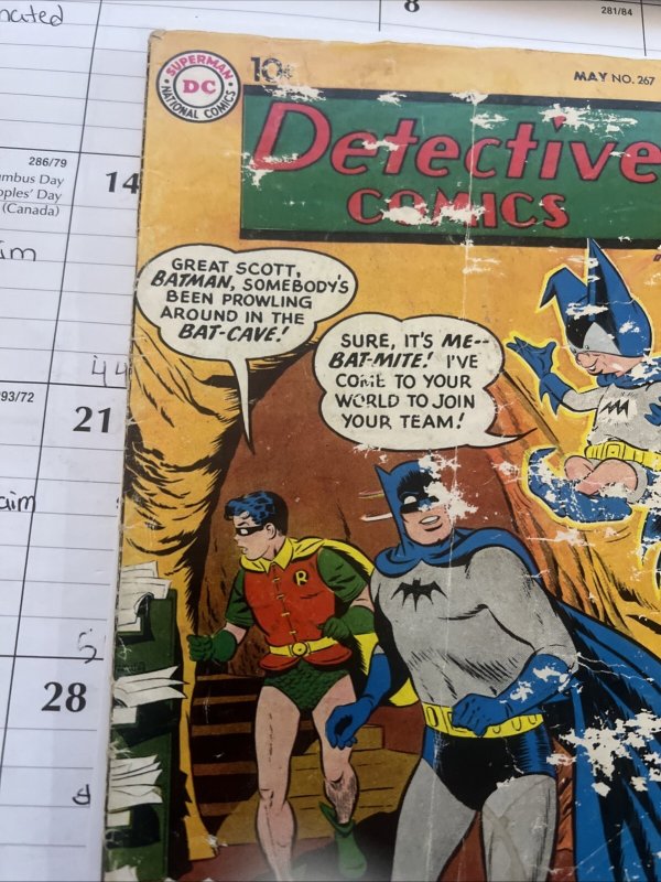 DETECTIVE COMICS/Batman #267 (1959) **Bat-Mite Origin/1st Appearance!**