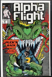 Alpha Flight #59 (1988) Alpha Flight [Key Issue]