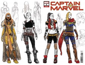 CAPTAIN MARVEL #2 CARNERO DESIGN WRAPAROUND VAR