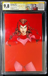 ?? Avengers #56 SCARLET WITCH CGC SS 9.8 signed by John Tyler Christopher JTC
