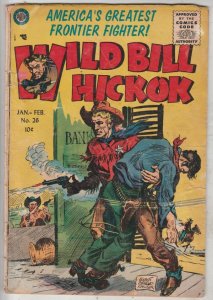 Wild Bill Hickok #26 (Jan-56) VG Affordable-Grade Wild Bill Hickok