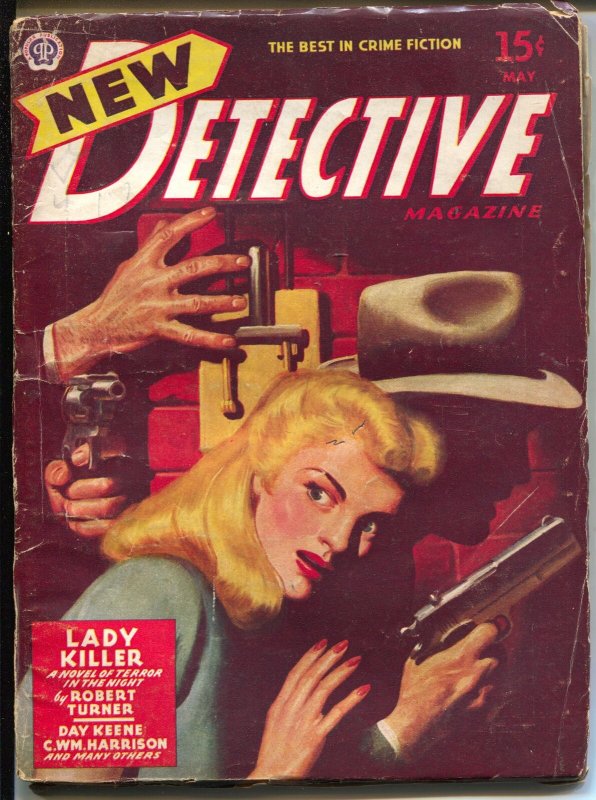 New Detective 5/1946-Popular-Day Keene-Turner-hard boiled pulp crime-VG+