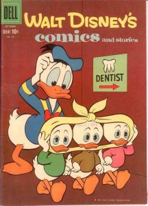 WALT DISNEYS COMICS & STORIES 241 VF   October 1960 COMICS BOOK