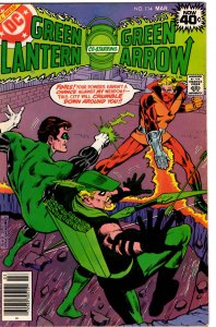 Green Lantern & Green Arrow #114 (1960 v2) Black Canary VF+