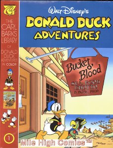 DONALD DUCK ADVENTURES IN COLOR BY CARL BARKS GN #1 W/CARD Near Mint