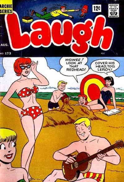 Laugh Comics #173 VG ; Archie | low grade comic August 1965 Bikini Beach Cover