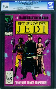 Star Wars The Return of the Jedi #1-1983-cgc 9.6 - 0207093019