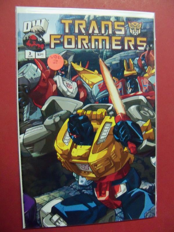 TRANSFORMERS  GENERATION 1 VOLUME 2  #3 VERY FINE/NEAR MINT 1ST PRINT