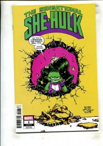 SENSATIONAL SHE-HULK #1 (9.2) SKOTTIE YOUNG VARIANT!! 2023