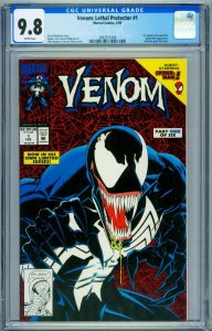 Venom: Lethal Protector #1 - CGC 9.8 MARVEL COMIC BOOK - 3862511008