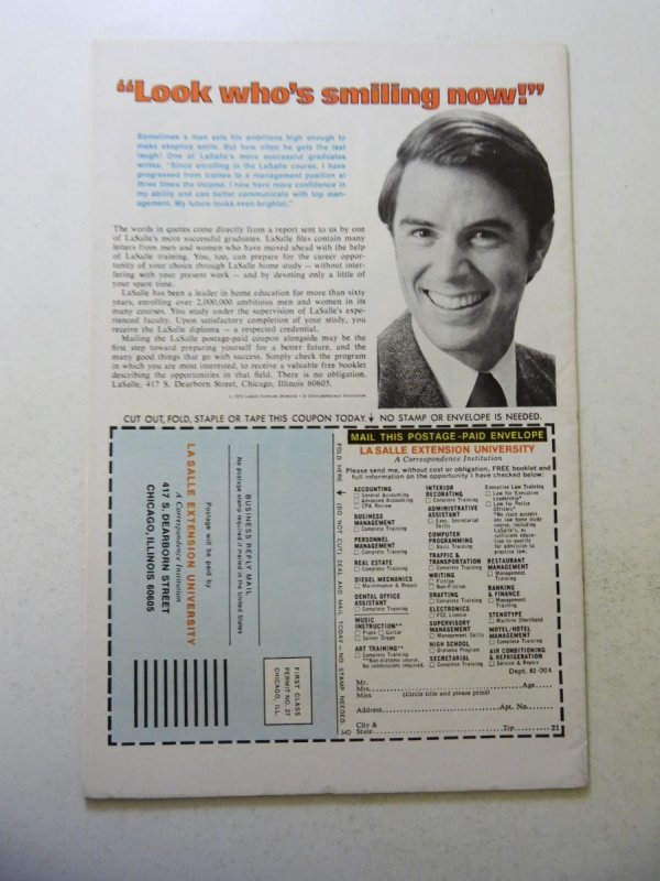 Super-Villain Team-Up #9 (1976) FN/VF Condition