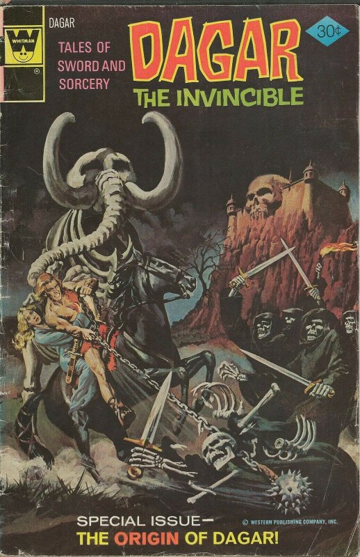 Dagar the Invincible #18 ORIGINAL Vintage 1976 Whitman Comics