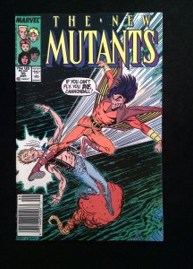 New Mutants #55  Marvel Comics 1987 VF Newsstand