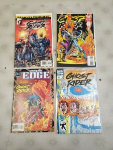 GHOST RIDER 4PC (VF) ISSUE #1, OVER THE EDGE, THE JOKER'S WILD 1992-2001