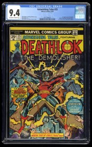 Astonishing Tales #25 CGC NM 9.4 1st Appearance Deathlok! Rich Buckler Cover!