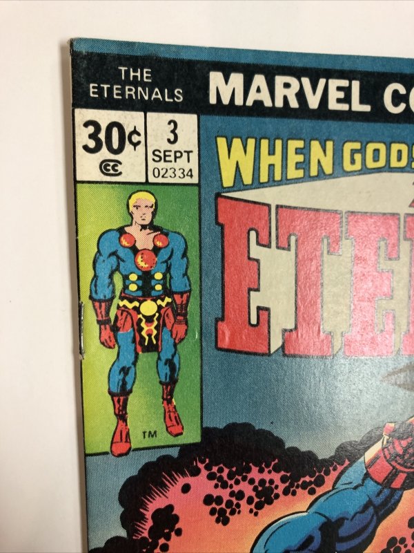 Eternals (1976) # 3 (Fine+) 1st App Sersi Jack Kirby