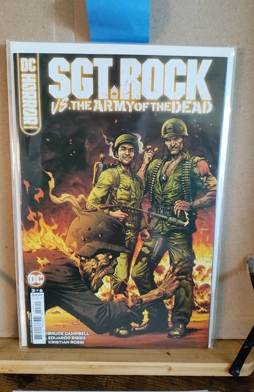 DC Horror Presents: Sgt. Rock vs. the Army of the Dead #1-6 (2022) complete ser