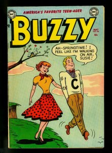 Buzzy #56 1954- DC Teenage humor- Nice VF copy 