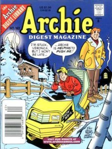 Archie Digest Magazine #162 (Newsstand) FN ; Archie | April 1999 Snowmobile
